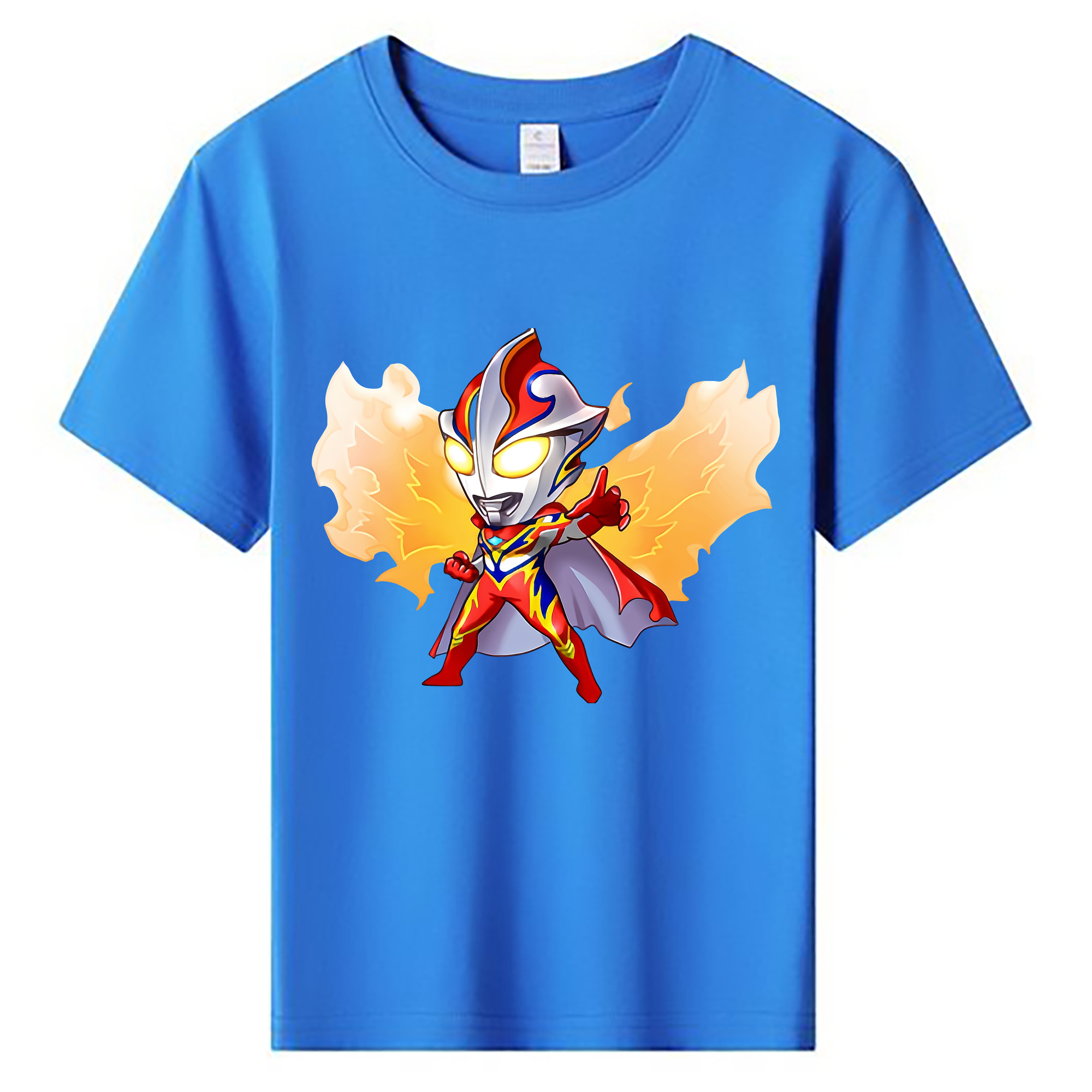 （画像用） ウルトラマン Ultraman 綿100％キッズTシャツ（フロントプリント）